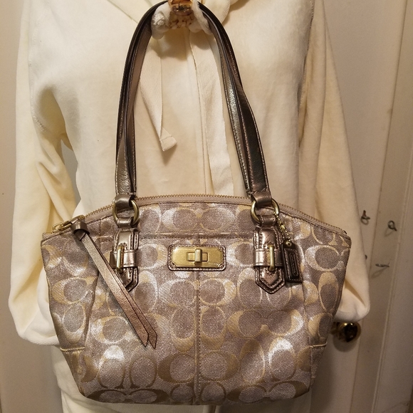 Coach New Chelsea patina satchel - Picture 11 of 16